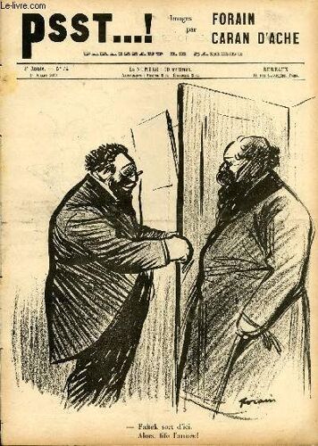 Psst ... ! N°74 - 2ème Année : Les Joies Du Retour - Le Ministère-Perle - Les Impressions D'angleterre