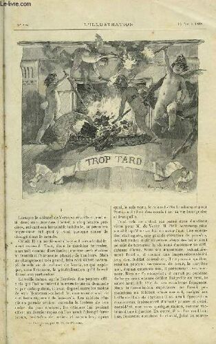 Recueil De Romans Divers Extraits De La Petite Illustration : Trop Tard, Par H. Du Plessac. L'entrave, Par Mme Danielle D'arthez Illustré Par Marchetti. Le Recordman, Remy Saint-Maurice ...