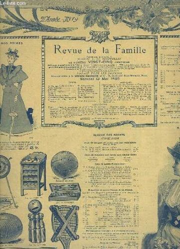 La Mode Pratique. Revue De La Famille. N°19 - 2ème Année : Capote En Paille De Riz Amour, Collet De Bengaline Noire