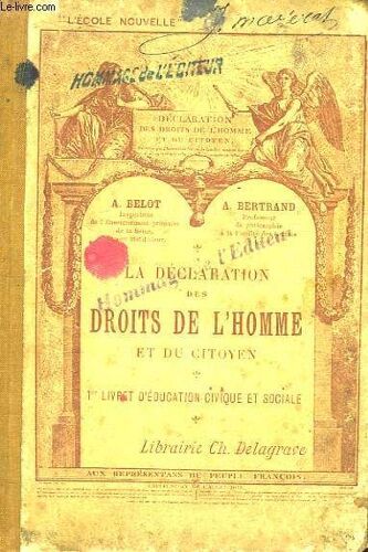 La Déclaration Des Droits De L'homme Et Du Citoyen