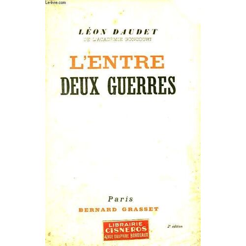 L'entre Deux Guerres