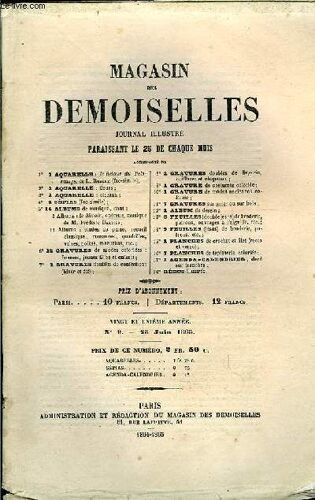Magasin Des Demoiselles. N°9 - 16me Année : Beffroy De Reigny, Dit Le Cousin Jacques, (Fin), Par La Rainville - Nettoyage De La Soie