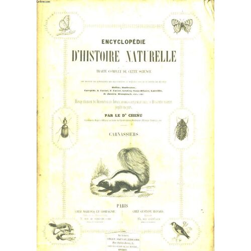 Encyclopédie D'histoire Naturelle. Carnassiers, En 2 Tomes