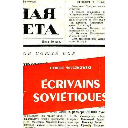 Ecrivains Soviétiques