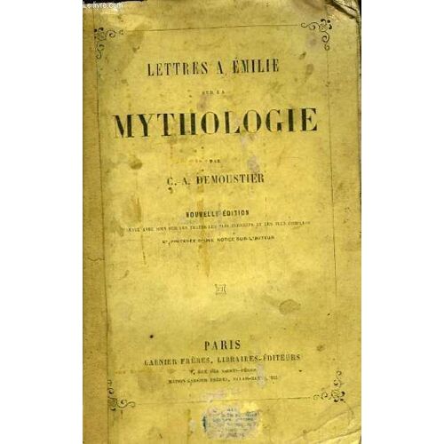 Lettres À Emilie Sur La Mythologie