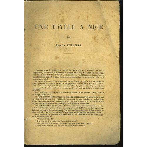 Une Idylle À Nice