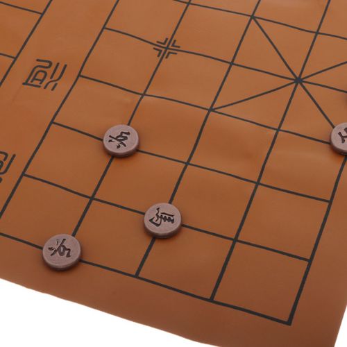 Jeu D'échecs Chinois En Bronze Métallique, Jeu De Société Xiangqi Pour Divertissement De Loisirs À Domicile