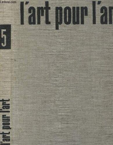 Formes De L'art : L'art Pour L'art