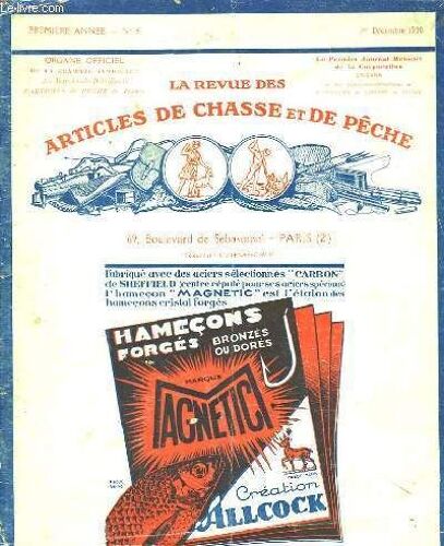 La Revue Des Articles De Chasse Et De Pêche. N°8, 1ère Année