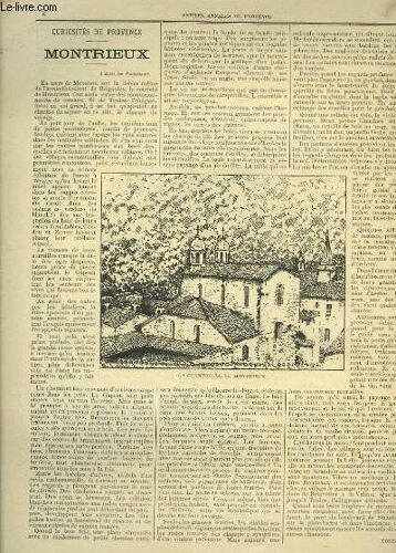 Petites Annales De Provence. N°16, 1ère Année