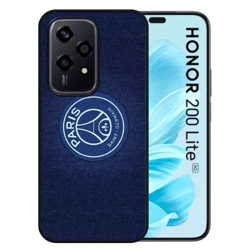 Coque Pour Honor 200 Lite - Psg Paris Saint Germain - Silicone - Noir