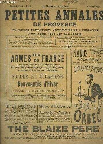Petites Annales De Provence N°38, 2ème Année