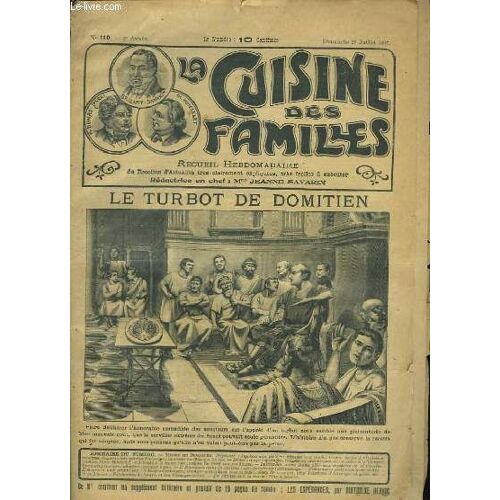 La Cuisine Des Familles N°110, 3ème Année : Le Turbot De Domitien