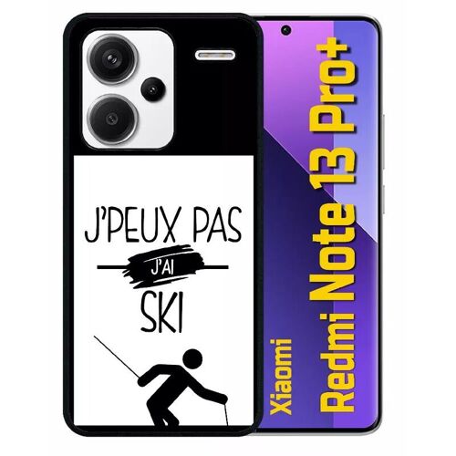 Coque Pour Redmi 13 Pro+ - J Peux Pas J Ai Ski 1 - Silicone - Noir