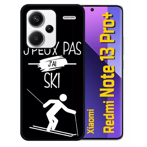 Coque Pour Redmi 13 Pro+ - J Peux Pas J Ai Ski 2 - Silicone - Noir