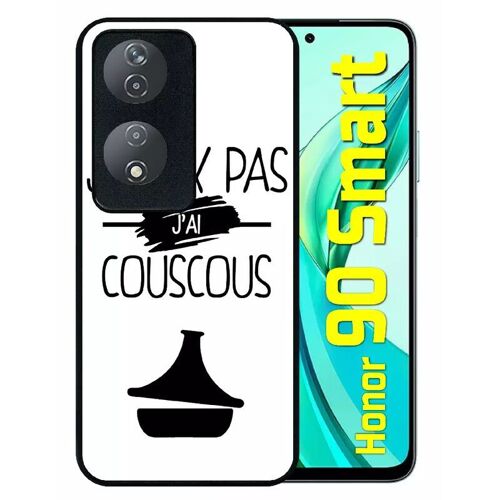 Coque Pour Honor 90 Smart - J Peux Pas J Ai Couscous 1 - Silicone - Noir