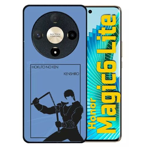 Coque Pour Honor Magic 6 Lite - Hokuto No Ken Kenshiro - Silicone - Noir