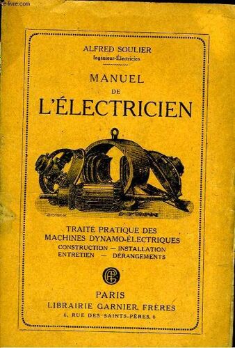 Traité Des Machines Dynamo-Electriques