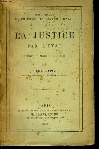 La Justice Par L'etat