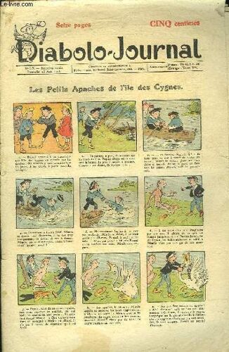 Diabolo Journal N°39, 2ème Année : Les Petits Apaches De L'île Des Cygnes
