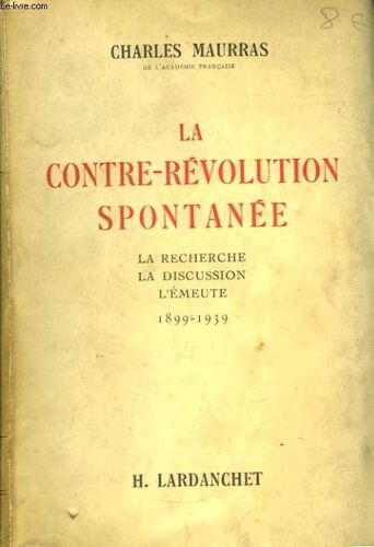 La Contre-Révolution Spontanée