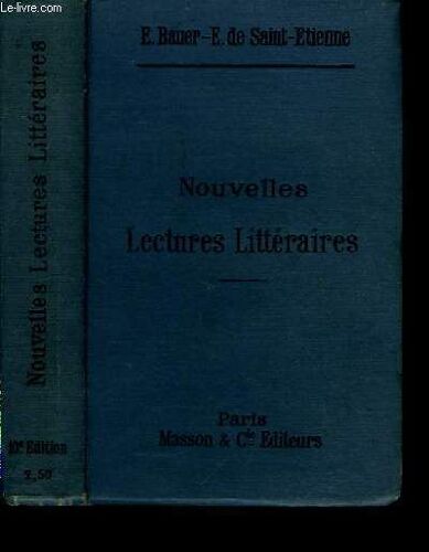 Nouvelles Lectures Littéraires