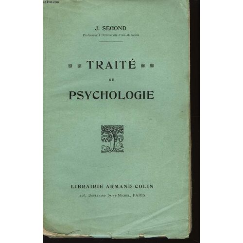 Traité De Psychologie