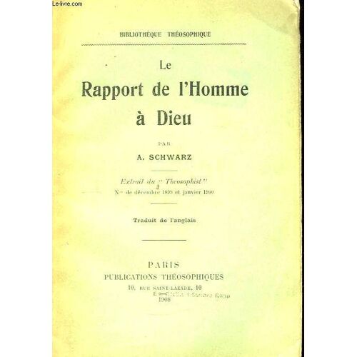 Le Rapport De L'homme À Dieu
