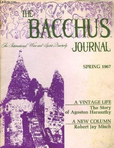 The Bacchus Journal