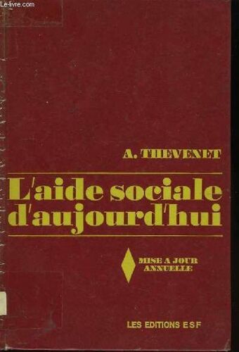 L'aide Sociale D'aujourd'hui