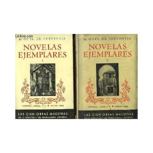 Novelas Ejemplares. En 2 Tomes