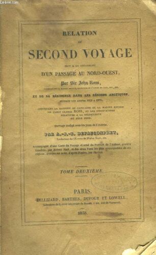 Relation Du Second Voyage Fait À La Recherche D'un Passage Au Nord-Ouest. Tome Ii