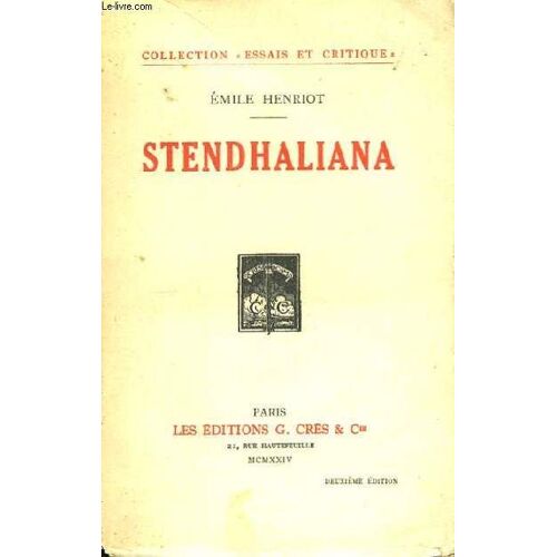 Stendhaliana