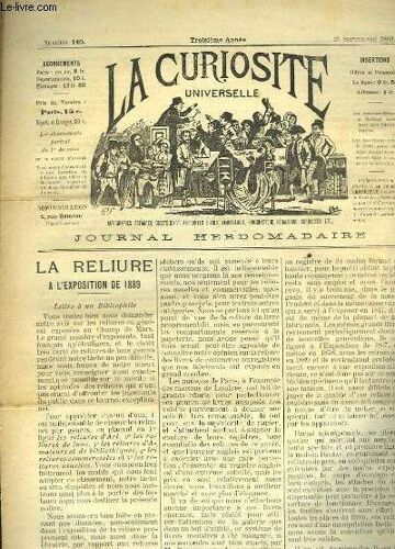 La Curiosité Universelle N°140