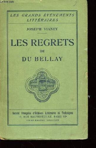 Les Regrets De Joachim Du Bellay