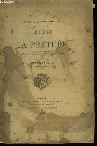 Histoire De La Préture