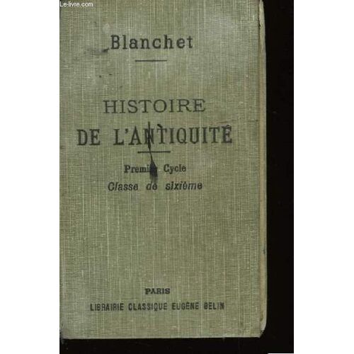 Histoire De L'antiquité