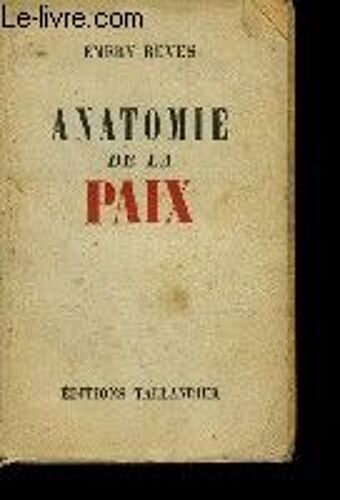 Anatomie De La Paix