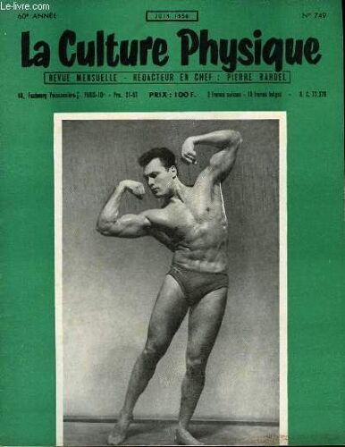 La Culture Physique N°749