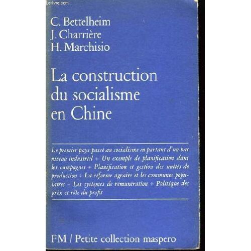 La Construction Du Socialisme En Chine