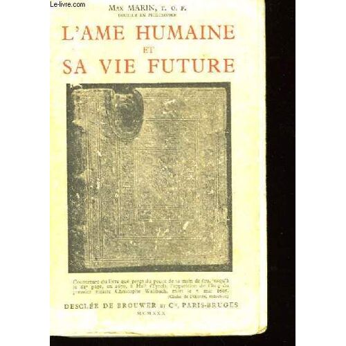 L'âme Humaine Et Sa Vie Future