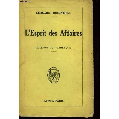 L'esprit Des Affaires