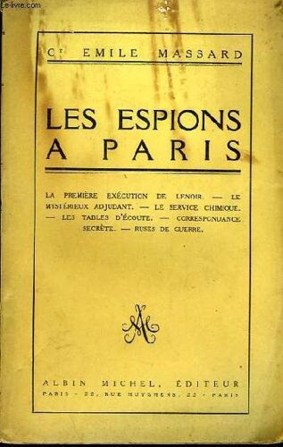 Les Espions À Paris