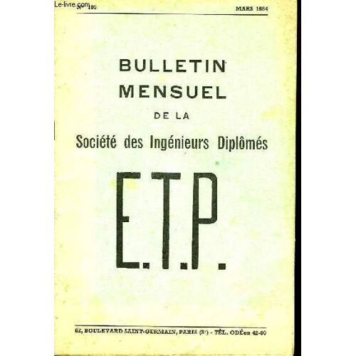 Bulletin Mensuel N°105