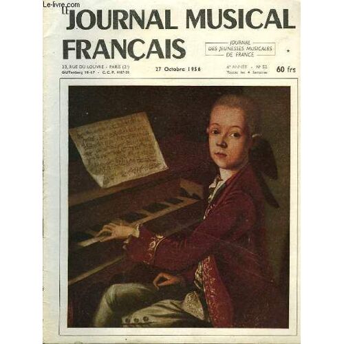 Le Journal Musical Français N°52