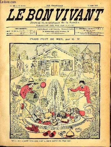 Le Bon Vivant N°92 - Paris Port De Mer
