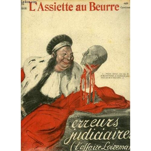 L'assiette Au Beurre N°129, Erreurs Judiciaires