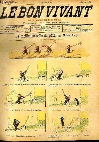 Le Bon Vivant N°326 - La Meilleure Colle A Pâte