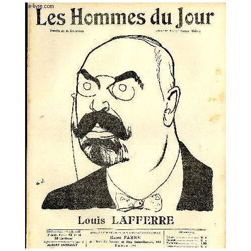Les Hommes Du Jour N° 116. Louis Lafferre.