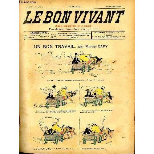 Le Bon Vivant N°305 - Un Bon Travaille
